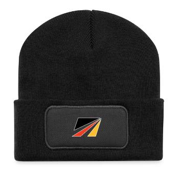 DL - Recycled Patch Beanie - black - Front