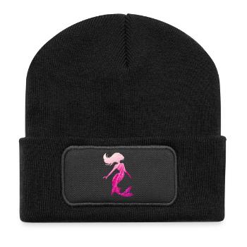 Mermaid - Recycled Patch Beanie - black - Front