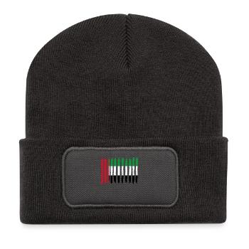 Roots home home love proud United Arab - Recycled Patch Beanie - dark grey - Front