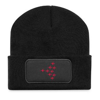 Red Arrows Vulcan 2007 Formation - Recycled Patch Beanie - black - Front
