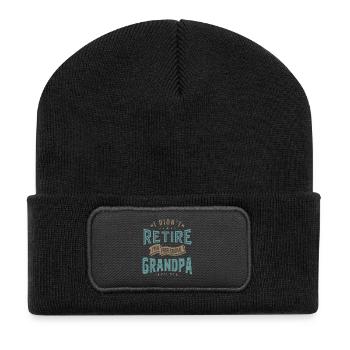Professional Grandpa - Recycled Patch Beanie - black - Front