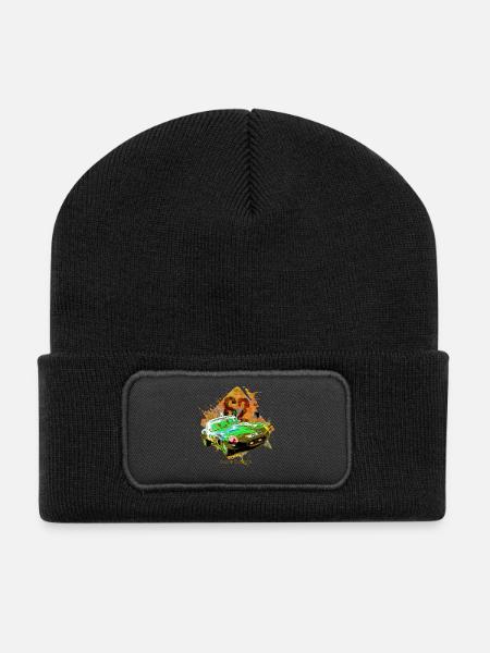 Rally Classico62 - Beanie recyclé à patch - noir