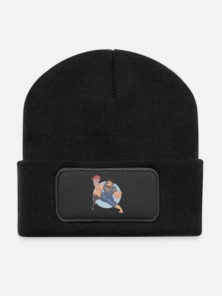 Pigarm Pirate - Recycelte Patch Beanie - Schwarz
