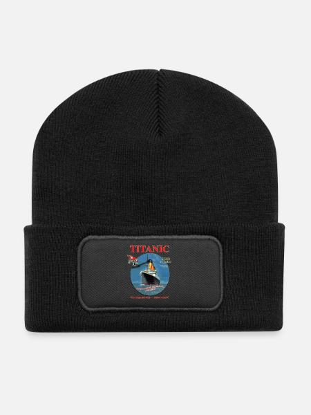 TITANIC CREATION Louis RUNEMBERG © Adagp - Recycled Patch Beanie - black
