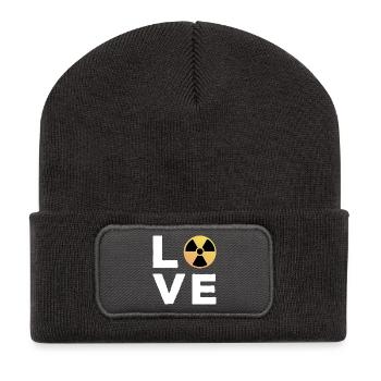 Love Gift Manip Radioologist Radiology - Recycled Patch Beanie - dark grey - Front