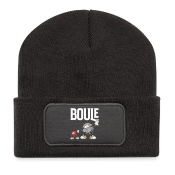 Dabbing Boulekugeln für Bouler boulen Boulesport - Beanie recyclé à patch - charbon - Devant
