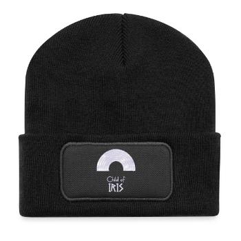 Child of Iris – Percy Jackson inspired design - Recycled Patch Beanie - black - Front