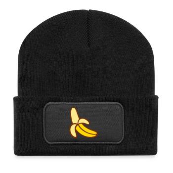 Banana - Recycled Patch Beanie - black - Front