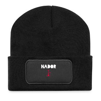 Best Nador Souvenir Shisha - Recycled Patch Beanie - black - Front