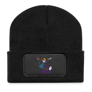 Halloween Witch - Recycled Patch Beanie - black - Front