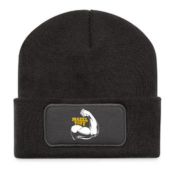 Hanukah Hanukkah Chanukkah - Recycelte Patch Beanie - Dunkelgrau - Vorne