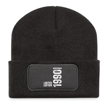 November 1990 Limited Edition November 1990 - Recycled Patch Beanie - dark grey - Front