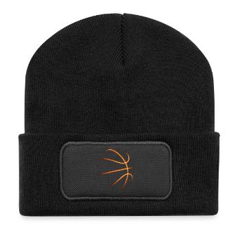 Basketball Basketball Player Gift Idea Baller Bball - Recycled Patch Beanie - black - Front