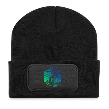 Snowboard parfait pour tous les snowboards - Beanie recyclé à patch - noir - Devant