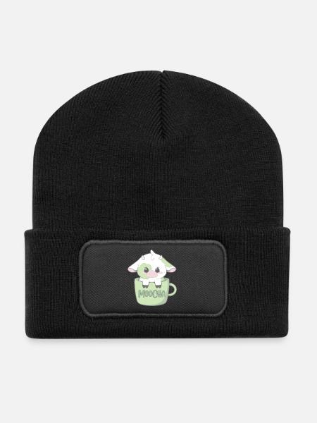 Moocha - Recycled Patch Beanie - black