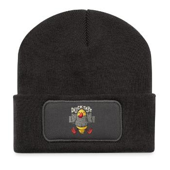 Duck-Tape - Recycled Patch Beanie - dark grey - Front