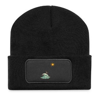 Surfer - Recycled Patch Beanie - black - Front