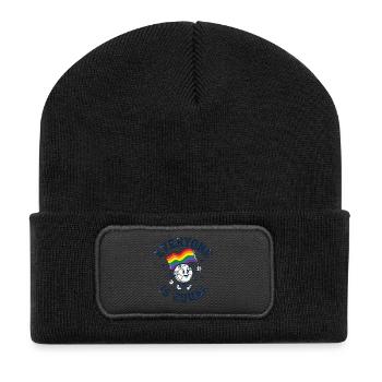 LGBTQ Pride Month - Everyone is Equal - Recycled Patch Beanie - black - Front
