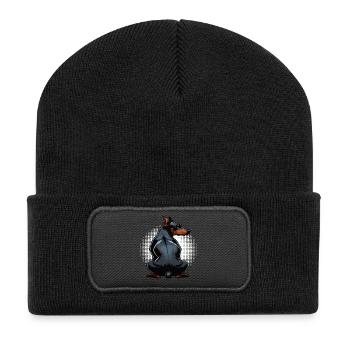 Doberman Doberman Propriétaire Doberman Lovers - Beanie recyclé à patch - noir - Devant