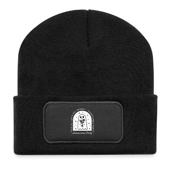 Thème d’Halloween d’été de la fête Summerween - Beanie recyclé à patch - noir - Devant