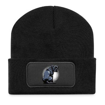Cane Corso Cane Corsos Corso halter Corso Owner - Recycled Patch Beanie - black - Front