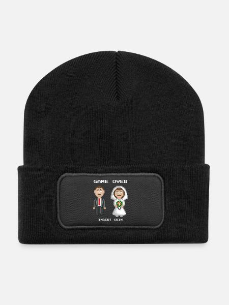 Marriage - Game Over - Recycled Patch Beanie - black