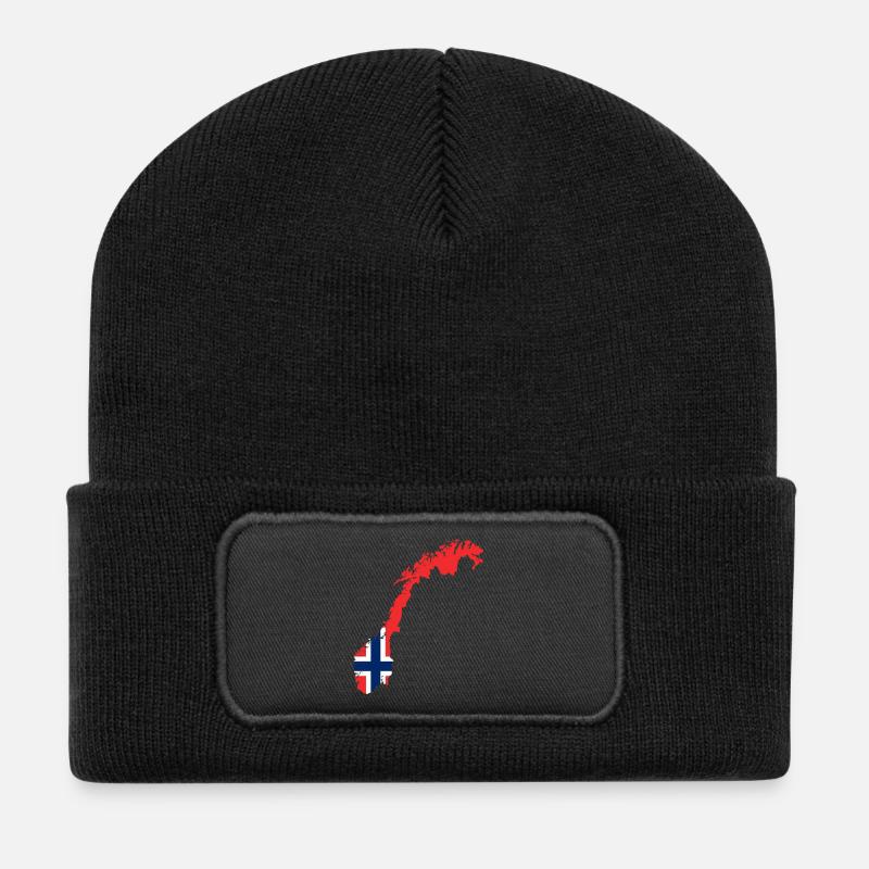 Norway Norway - Recycled Patch Beanie - black