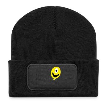 Cyclops Balloon - Recycled Patch Beanie - black - Front