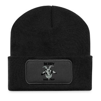 Berry Bad Trip - Beanie recyclé à patch - noir - Devant
