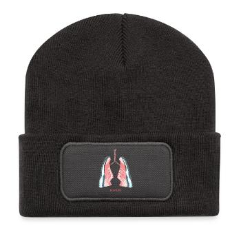running lover - Recycled Patch Beanie - dark grey - Front