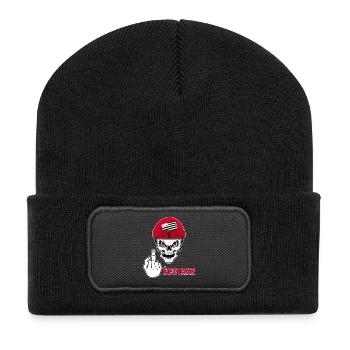 Breizh fuck with tax - Recycled Patch Beanie - black - Front