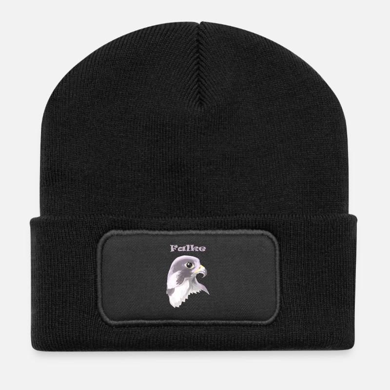 Falke - Recycelte Patch Beanie - Schwarz