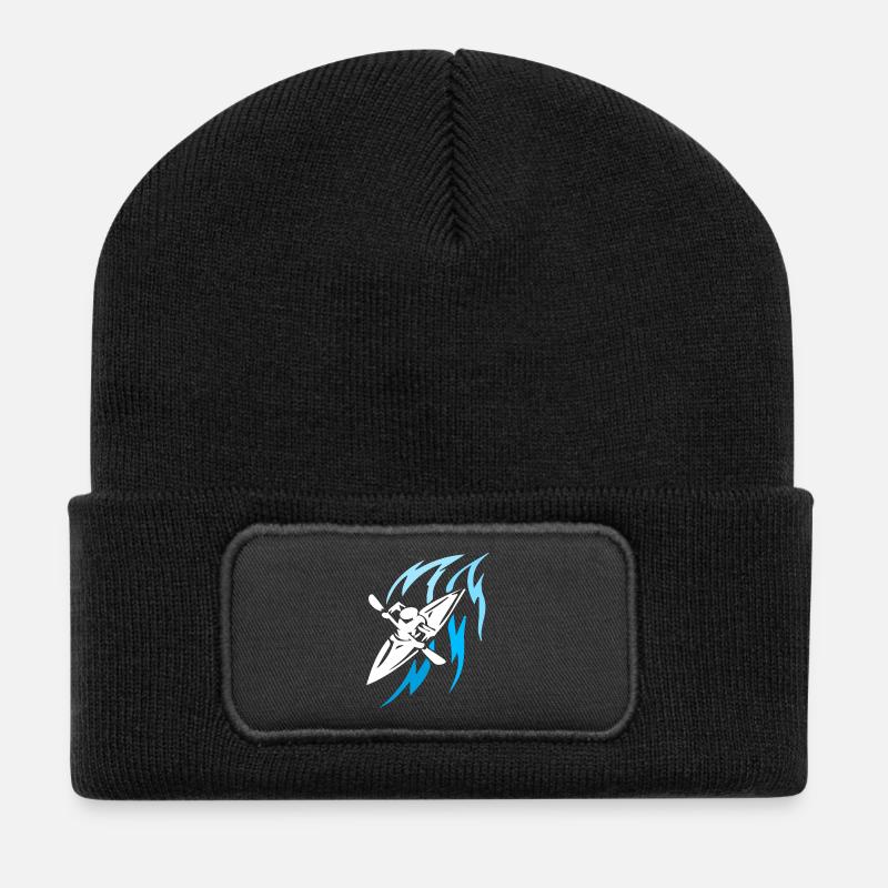 Kayak - Sport - Beanie recyclé à patch - noir