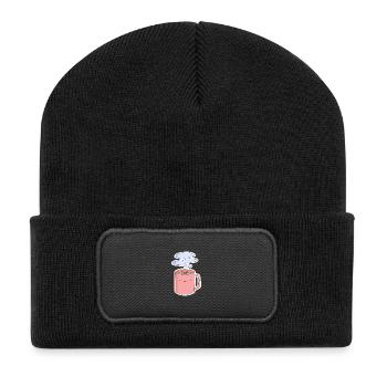 coffee - Recycled Patch Beanie - black - Front