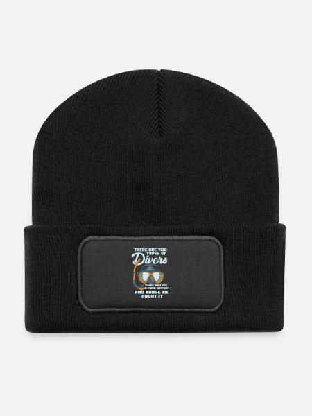 Scuba Diving - Recycled Patch Beanie - black