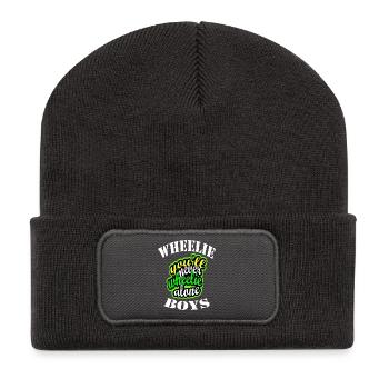 Wheelie - Recycled Patch Beanie - dark grey - Front