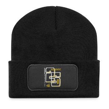 Style est 25 - Beanie recyclé à patch - noir - Devant