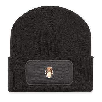 Snail - Recycled Patch Beanie - dark grey - Front