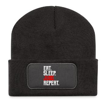 Judo - Recycled Patch Beanie - dark grey - Front