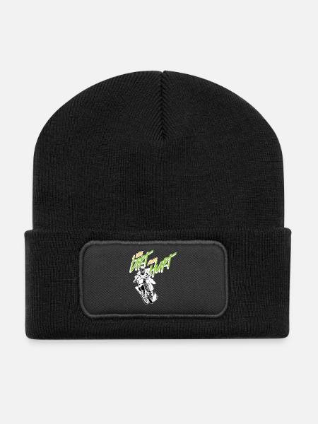 Motocross Motocross Rider - Recycled Patch Beanie - black