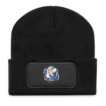 Shark - Recycled Patch Beanie - black - Front