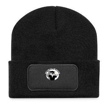 Smiling Student You Can Call Me Master Cool - Recycled Patch Beanie - black - Front
