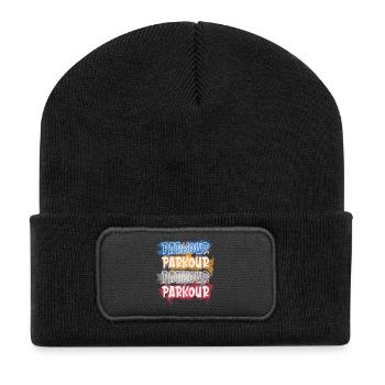 Parkour - Recycled Patch Beanie - black - Front