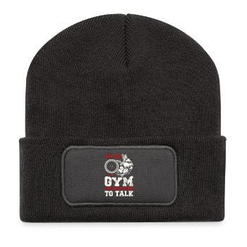 Gym Fitness - Beanie recyclé à patch - charbon - Devant