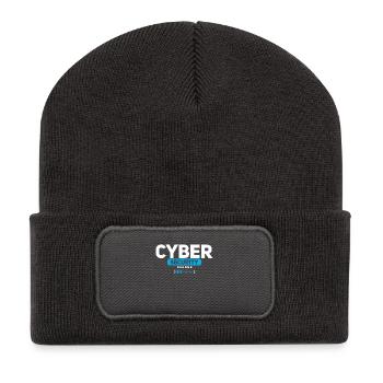 Cybersecurity Degree in cybersecurity - Recycled Patch Beanie - dark grey - Front