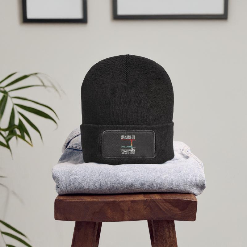 Computer Programmierer Recycelte Patch Beanie