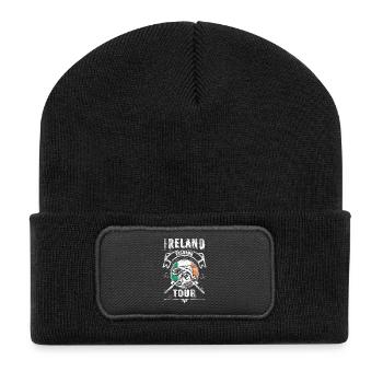 Ireland Fishing Fishing Tour - Recycled Patch Beanie - black - Front
