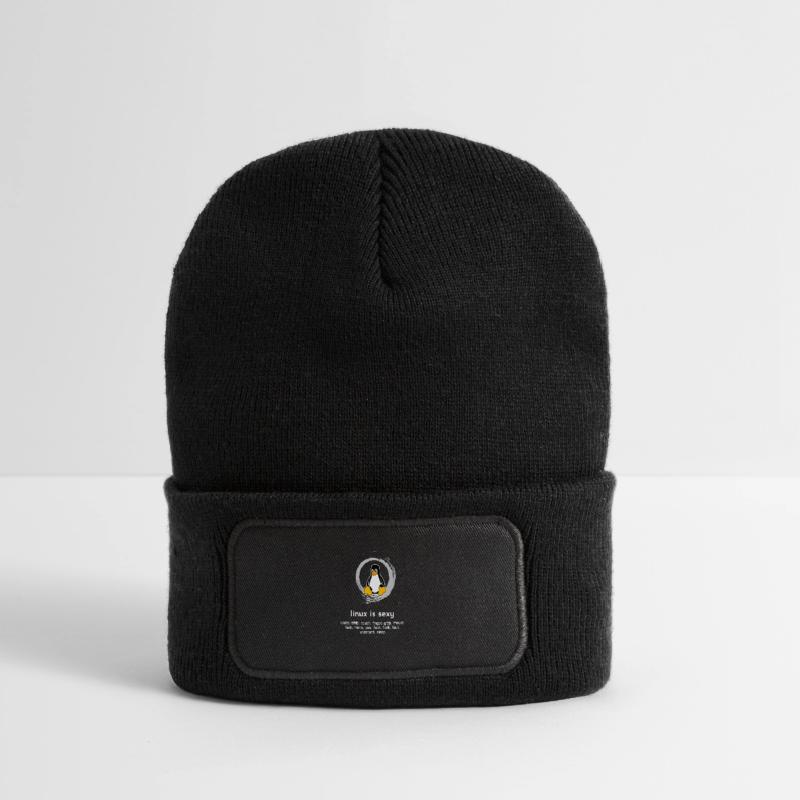 Computer Admin pc programmer code system humor Recycled Patch Beanie
