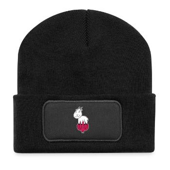 Onion Goat Goat - Recycled Patch Beanie - black - Front