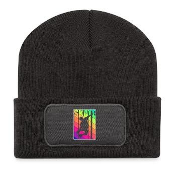 Skateboarding - Skate - Recycled Patch Beanie - dark grey - Front